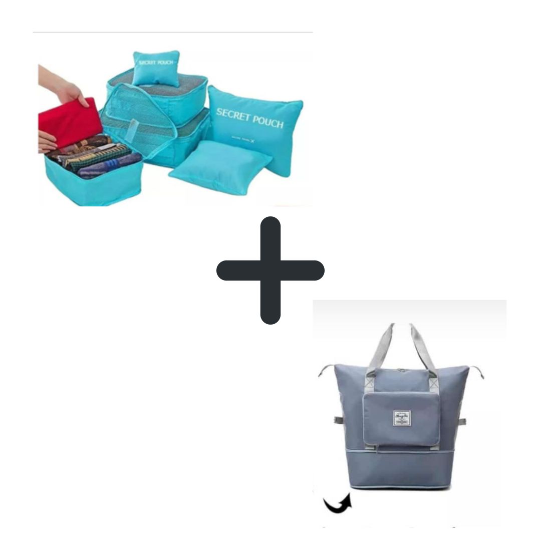 Miniatura 2 de Combo Maleta expansible + organizadores